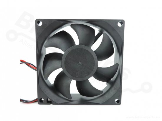 Fan/Ventilator axiaal 8025 80x80x25mm 12VDC